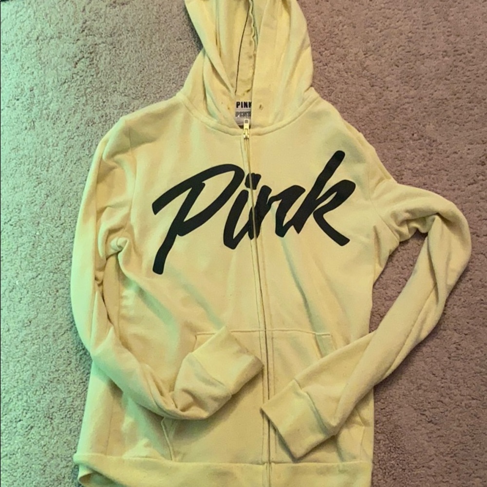 Warm Yellow Pink sweater